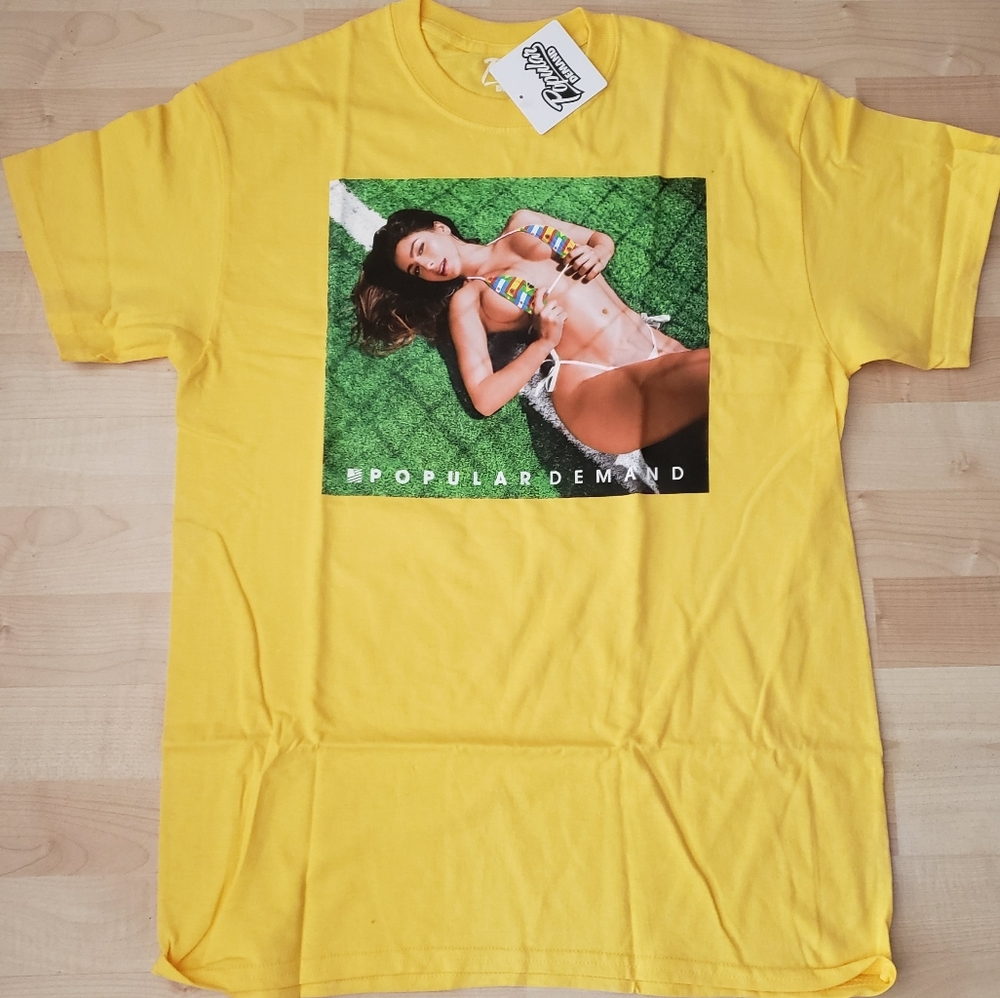 Brand new men's POPULAR DEMAND tshirt